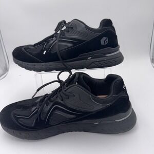 FITVILLE Black 15  Wide Men Rebound Core Wide‎ ToeBox Arch Support Nonslip
